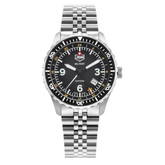 JDM Militär Wingman Schwarze Herrenuhr -  JDM-WG028-03